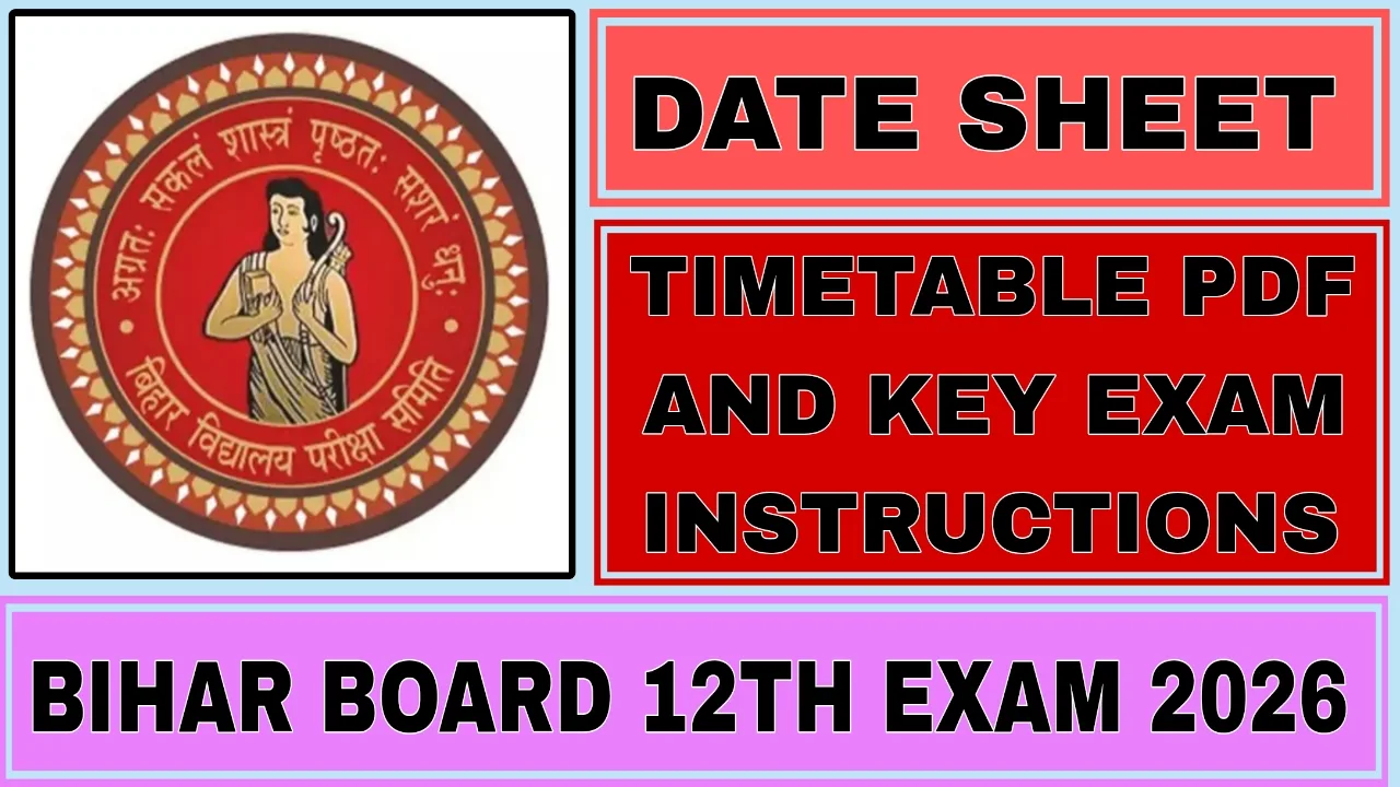 Bihar Board 12th Exam 2026