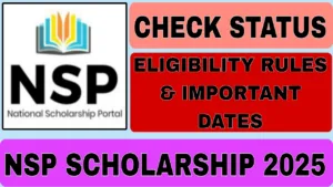 NSP Scholarship 2025