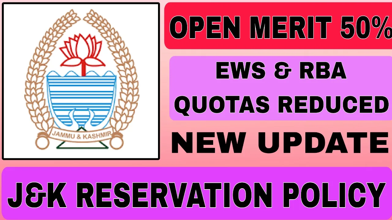 J&K Reservation Policy